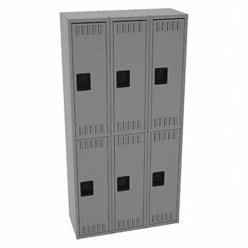 TENNSCO K4156 Lckr 2x3Lckr Md Gray 72 x36 x15 Assm, 39FP23