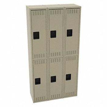 TENNSCO K4156 Wrdrb Lckr 2x3Lckr Sand 72 x36 x15 Assm, 39FP24