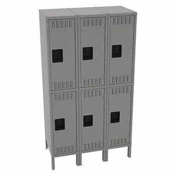 TENNSCO K4144 Lckr 2x3Lckr Md Gray 66 x36 x18 Assm, 39FP25