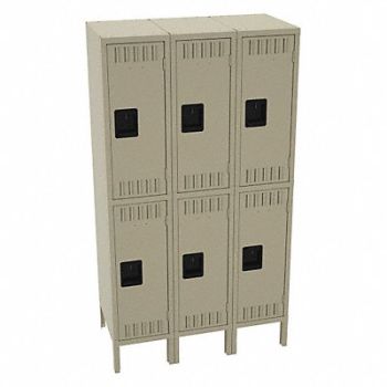 TENNSCO K4144 Wrdrb Lckr 2x3Lckr Sand 66 x36 x18 Assm, 39FP26