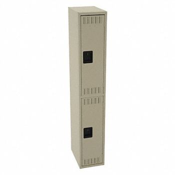 TENNSCO Wrdrb Lckr 2x1Lckr Sand 72 x12 x18 Assm, 39FP28