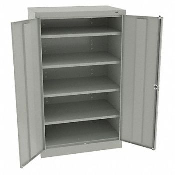 TENNSCO K3842 Storage Cabinet 60 x36 x24 LtGry 4Shlv, 39FP48