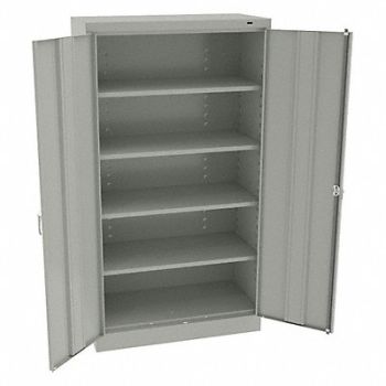 TENNSCO K3836 Storage Cabinet 66 x36 x18 LtGry 4Shlv, 39FP58