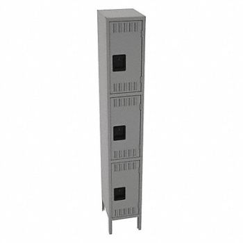 TENNSCO F2269 Lckr 3x1Lckr Md Gray 78 x12 x15 Assm, 39FP63