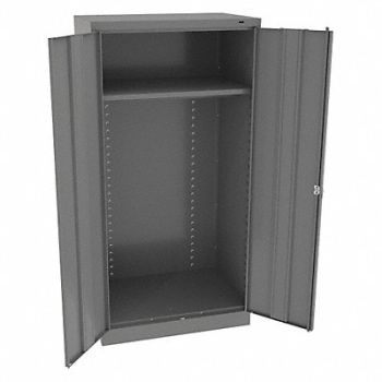 TENNSCO K3915 Storage Cabinet 72 x36 x24 MdGry 1Shlv, 39FP82