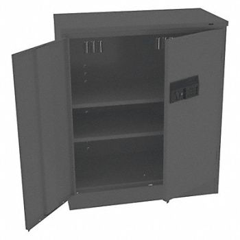 TENNSCO Storage Cabinet 42 x36 x18 Black 2Shlv, 39FP90