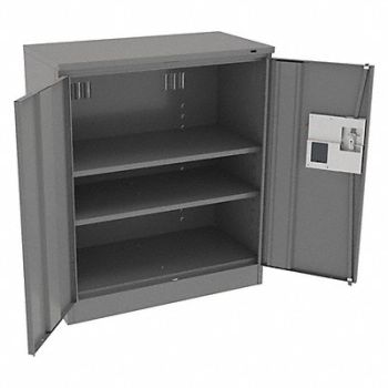 TENNSCO K3830 Storage Cabinet 42 x36 x18 MdGry 2Shlv, 39FP97