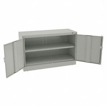 TENNSCO Storage Cabinet 30 x48 x18 LtGry 1Shlv, 39FR37