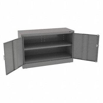 TENNSCO Storage Cabinet 30 x48 x18 MdGry 1Shlv, 39FR38
