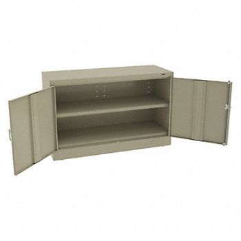 TENNSCO Storage Cabinet 30 x48 x18 Sand 1Shlv, 39FR40