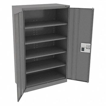 TENNSCO K3874 Storage Cabinet 78 x48 x24 MdGry 4Shlv, 39FR43