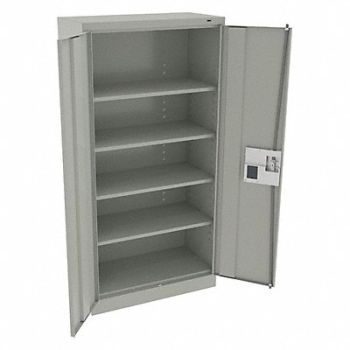 TENNSCO K3837 Storage Cabinet 72 x36 x18 LtGry 4Shlv, 39FR68