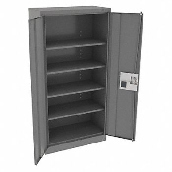 TENNSCO K3837 Storage Cabinet 72 x36 x18 MdGry 4Shlv, 39FR69