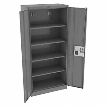 TENNSCO K3839 Storage Cabinet 78 x36 x18 MdGry 4Shlv, 39FR84