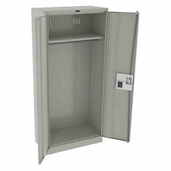 TENNSCO Storage Cabinet 78 x36 x18 LtGry 1Shlv, 39FR88