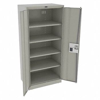 TENNSCO K3844 Storage Cabinet 78 x36 x24 LtGry 4Shlv, 39FR93