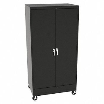 TENNSCO K4834 Storage Cabinet 73 x36 x24 Black 4Shlv, 39FR97