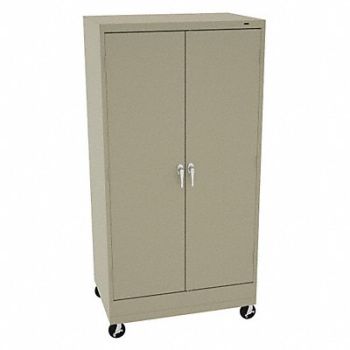 TENNSCO K4834 Storage Cabinet 73 x36 x24 Sand 4Shlv, 39FT02