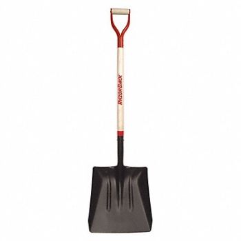 RAZOR-BACK Street/Coal Shovel 14ga DHndl 40in.LHndl, 39FZ98