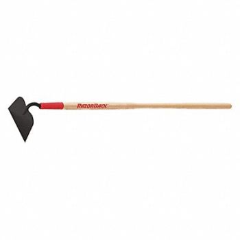 RAZOR-BACK Garden Hoe Straight 54 in L Handle Wood, 39GA08