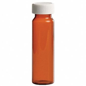 QORPAK Vial 10 dram Borosilicate Glass PK72, 39H548