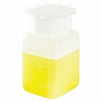 KARTELL Bottle 50mL Plastic Wide PK10, 39H781