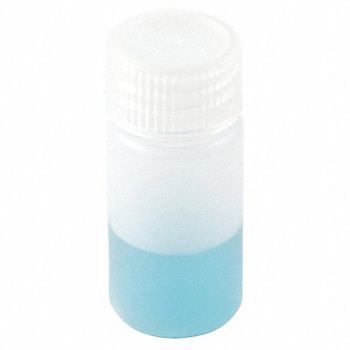 AZLON Bottle 30mL Plastic Wide PK12, 39H783