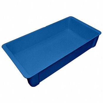 MOLDED FIBERGLASS H3429 Stking Ctr Blue Solid FRP, 39J001