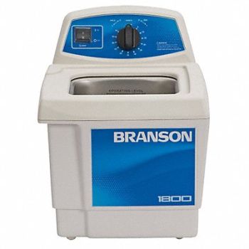 BRANSON Ultrasonic Cleaner MH 0.5 gal 120V, 39J352