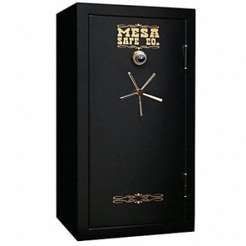 MESA SAFE COMPANY Gun Safe 14.4 cu ft Combination Dial, 39J414