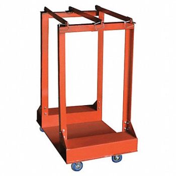 GRAINGER APPROVED Gas Cylinder Truck Capacity 4 Cylinders, 39J513