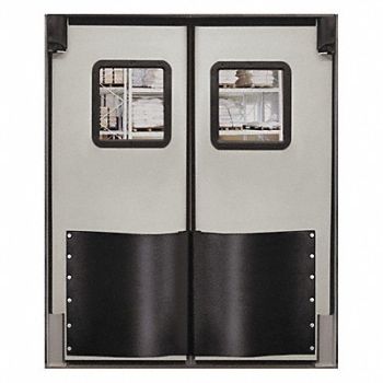 CHASE H1843 Swinging Door 8 x 8 ft Cloud Gray PR, 39K137