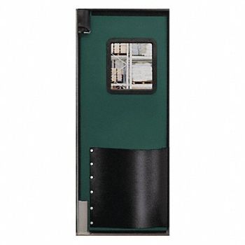 CHASE Swinging Door 8 x 3 ft Forest Green, 39K140