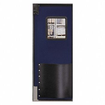 CHASE Swinging Door 8 x 3 ft Navy Blue, 39K222