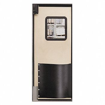 CHASE Swinging Door 8 x 3ft Beige Polyethylene, 39K240