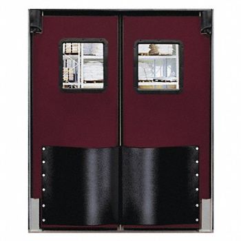 CHASE Swinging Door 8 x 8 ft Burgundy PR, 39K538