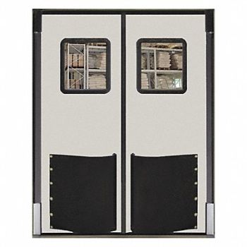 CHASE H1855 Swinging Door 10 x 8 ft Cloud Gray PR, 39K266