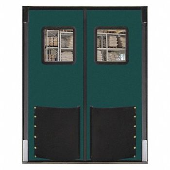 CHASE Swinging Door 8 x 8 ft Forest Green PR, 39K429