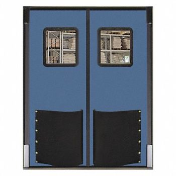 CHASE Swinging Door 7 x 6 ft Cadet Blue PR, 39K444