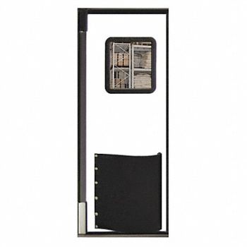 CHASE H1822 Swinging Door 8 x 3ft White Polyethylene, 39K303
