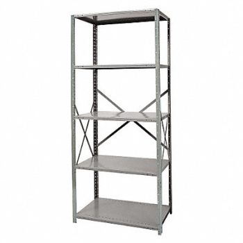 HALLOWELL Metal Shlvng Cap 900 lb 24inx84inx48in, 39K780