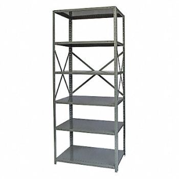 HALLOWELL Metal Shlvng Cap 900 lb 24inx84inx48in, 39K786