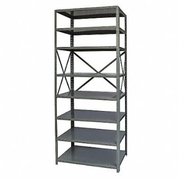 HALLOWELL Metal Shlvng Cap 900 lb 24inx84inx48in, 39K792