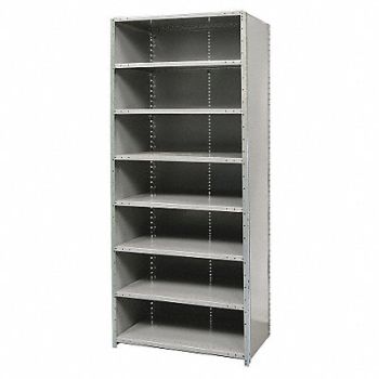 HALLOWELL Metal Shlvng Cap 900 lb 24inx84inx48in, 39K847