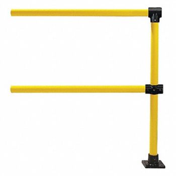 HOLLAENDER Handrail Extension 8 Ft Steel, 39K854