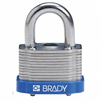 BRADY Keyed Padlock Alike 1-5/16 W PK3, 39N322