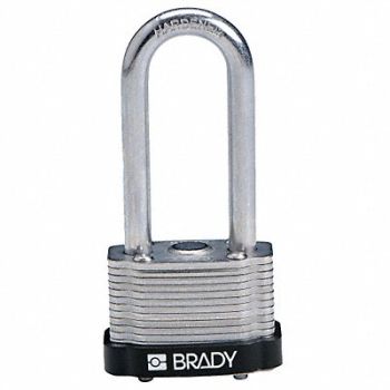 BRADY Keyed Padlock Alike 1-5/16 W PK6, 39N333
