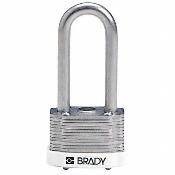 BRADY Keyed Padlock Alike 1-5/16 W PK6, 39N336