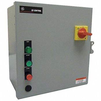 HOFFMAN IEC Combo Str 9 - 13 A 120V Coil 1 Enc, 39N405