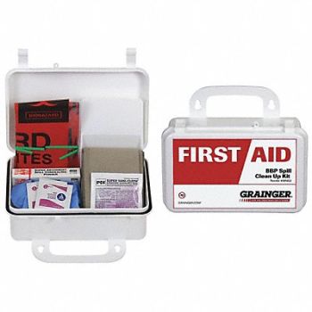 GRAINGER APPROVED Kit Bloodborne Pathogen Small, 39N822